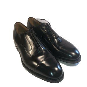 Johnston & Murphy Black Leather Oxford Size 10.5 D